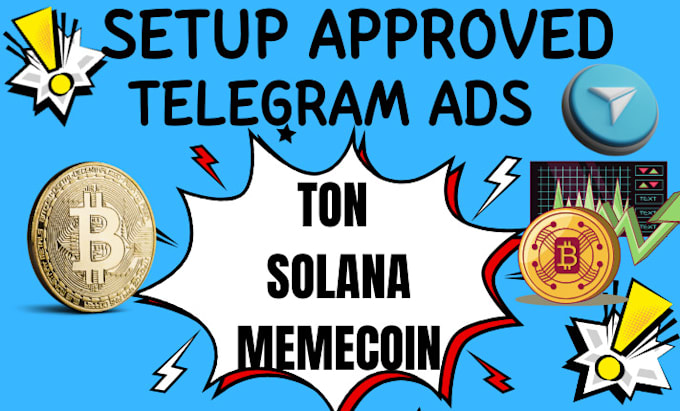 Bestseller - setup telegram ads, promote crypto solana, forex trading to 30days token sales