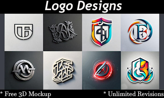 Bestseller - do 3d, trendy, modern logo designs