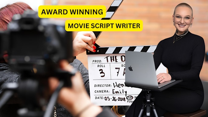 Gig Preview - Write your movie script tv pilot screenplay feature film scriptwriting tv series