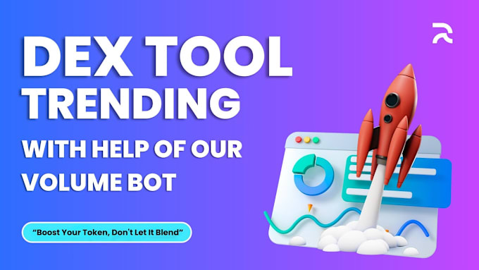 Bestseller - develop dexscreener trending bot, pinksale bot, volume bot, dextool trending bot