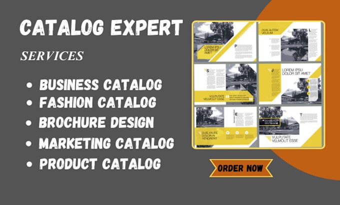 Gig Preview - Design a professional product catalog or booklet