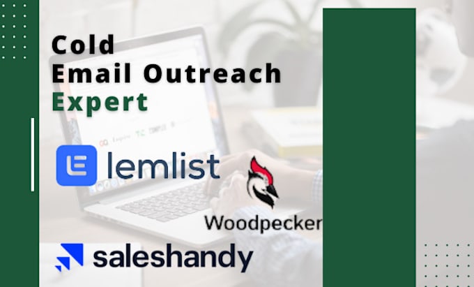 Gig Preview - Setup lemlist saleshandy woodpecker for cold email outreach