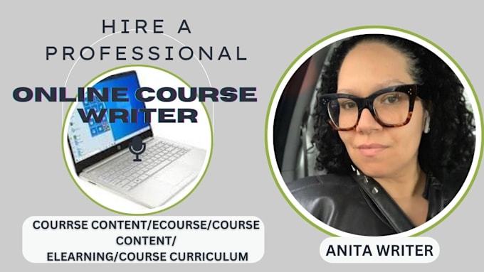 Gig Preview - Professionally prepare online course, lesson plan, curriculum, course content