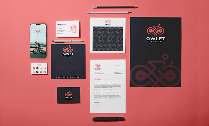 Gig Preview - Create a minimalist logo with complete brand identity kit