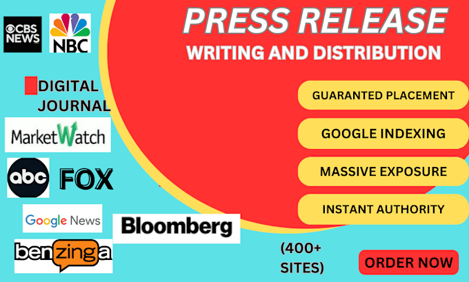 Gig Preview - Do professional press release distribution and press release writing