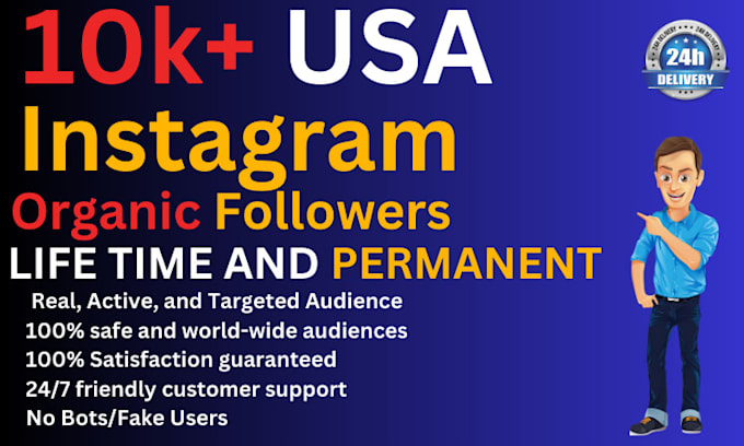 Gig Preview - Buy your instagram 1000 followers organically with  fast result