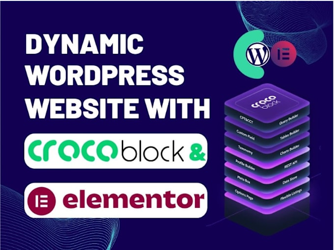 Gig Preview - Rebuild or build dynamic wordpress website by crocoblock and elementor pro