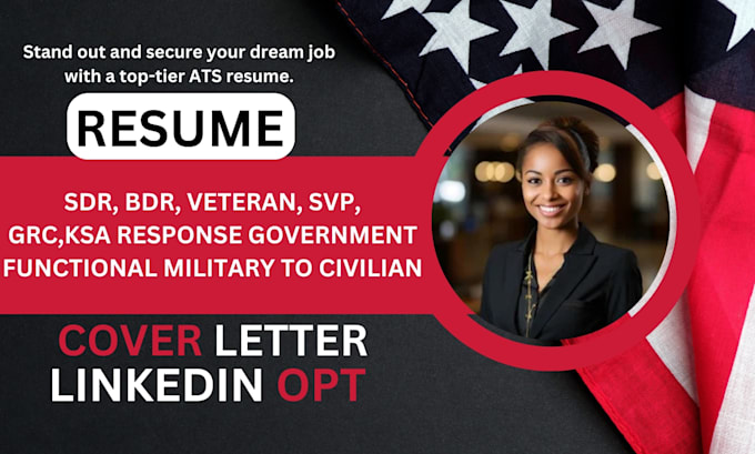 Bestseller - draft sdr, ats, bdr, government grant, civilians, military, federal resume