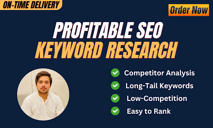 Gig Preview - Do SEO keyword search for your website