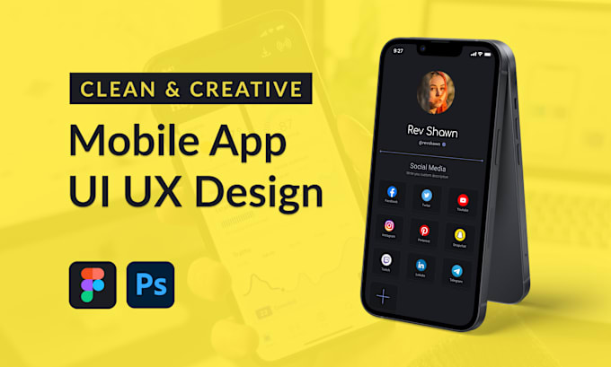 Gig Preview - Design stunning UI UX for your mobile