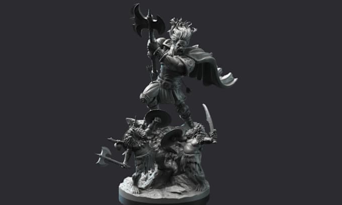 Bestseller - sculpt miniatures, figurines and creatures for 3d printing