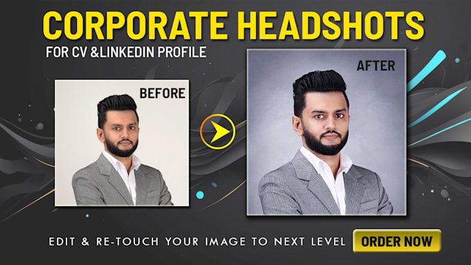 Gig Preview - Make your headshot photo for linkedin resume