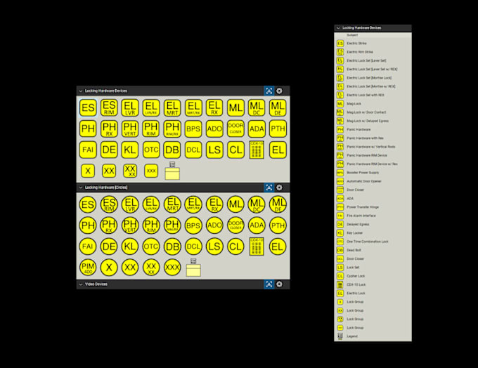 Gig Preview - Deliver a bluebeam locking hardware icon tool chest