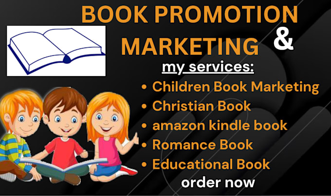 Gig Preview - Do children book promotion, amazon ebook promotion, kindle book marketing