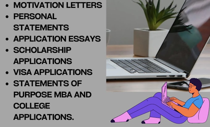 Gig Preview - Do statement of purpose or MBA motivation letter, CV