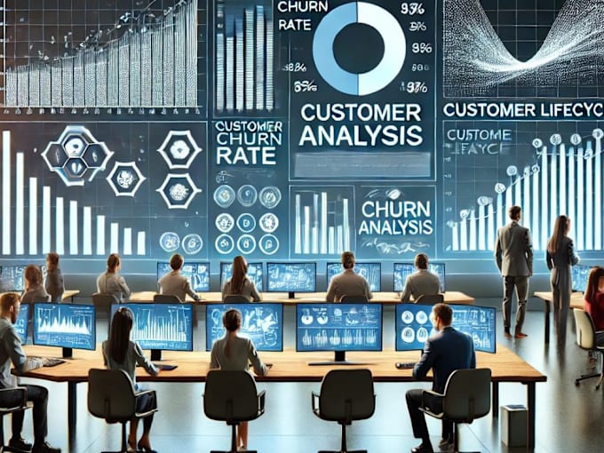 Gig Preview - Conduct statistical data analysis for churn and clv