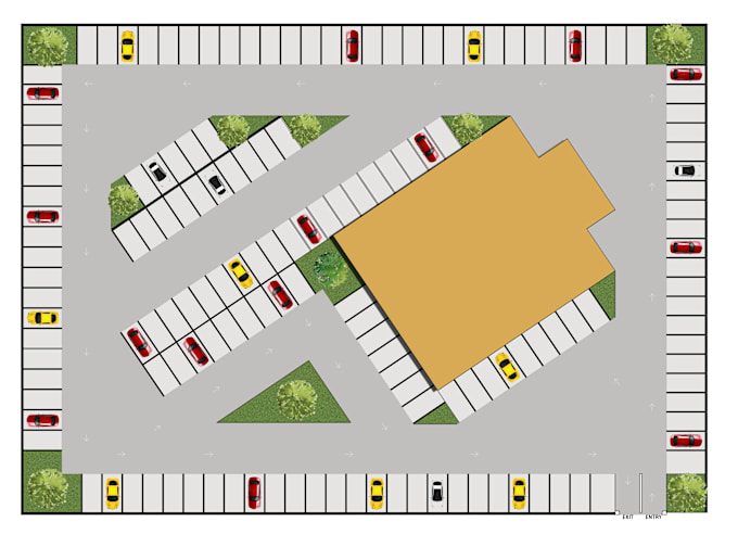 Bestseller - design rv  parking lots in different angels