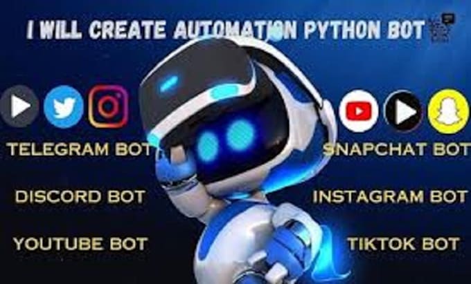 Gig Preview - Develop tiktok livestreaming bot, instagram API bot, youtube bot, snapchat bot