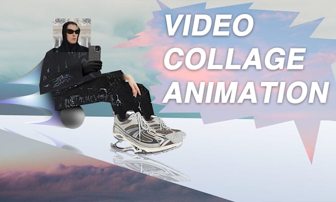 Gig Preview - Create a creative video collage animation for social media promotion