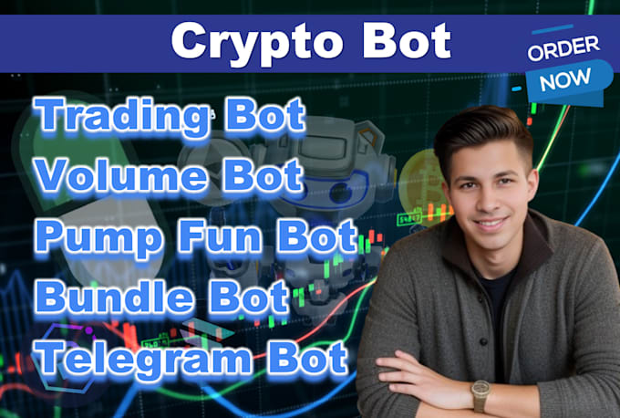 Gig Preview - Create crypto trading volume bot, pump fun, bundle, telegram bot on solana, evms