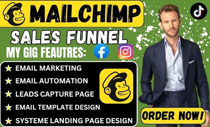 Bestseller - do mailchimp sales funnel systeme landing page design mailchimp email marketing