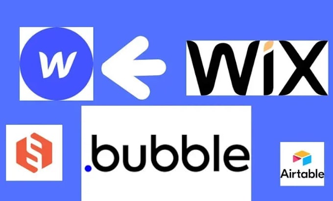 Gig Preview - Build code development platform, bubble, webflow, airtable, sharetribe