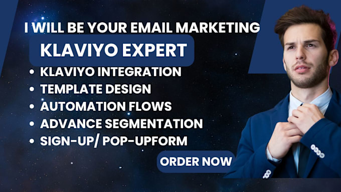 Gig Preview - Setup and manage gohighlevel, klaviyo email marketing and automation