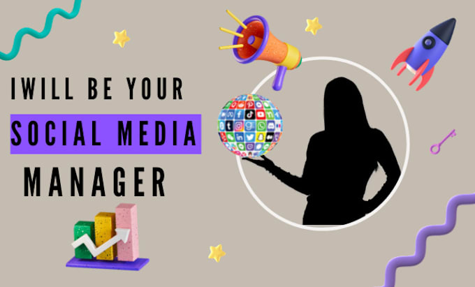 Gig Preview - Be your social media manager