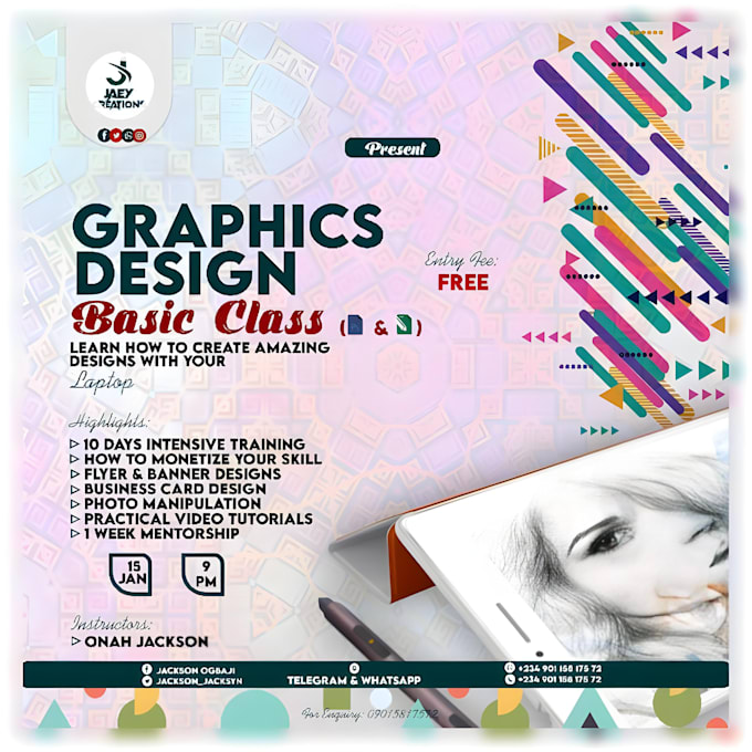 Gig Preview - Create your professional graphic design services