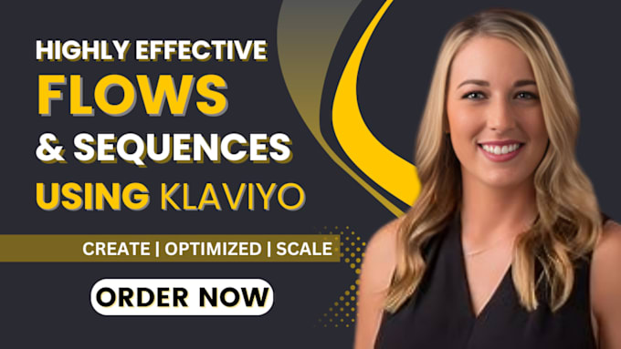 Gig Preview - Setup ecommerce email marketing flows in klaviyo