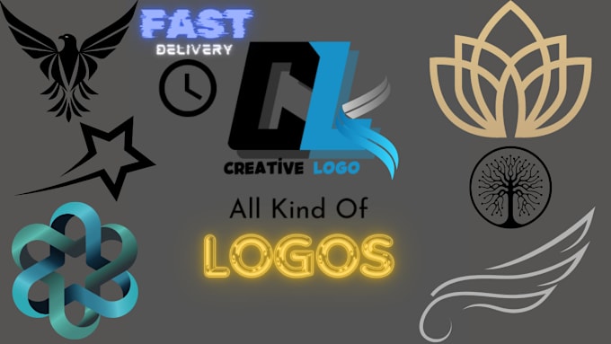 Gig Preview - Create a custom logo within 6 hours