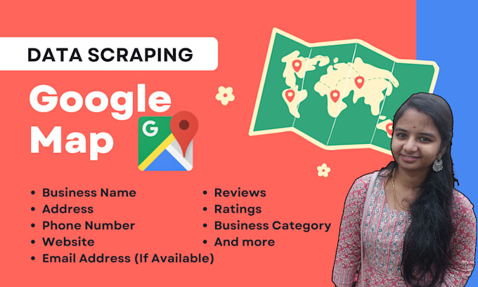 Gig Preview - Scrape google map data for b2b lead generation