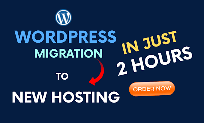 Gig Preview - Do wordpress migration, domain transfer, moving website, transfer to new host