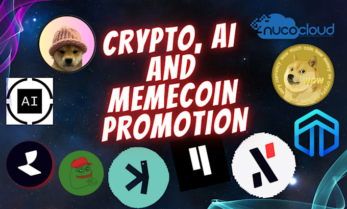 Gig Preview - Promote crypto meme coin or ai project on my youtube channel