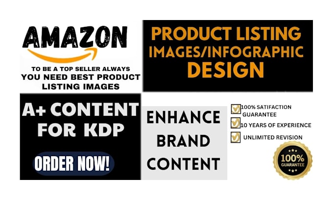 Gig Preview - Design amazon a plus ebc content for amazon KDP book, brand content ebc a plus