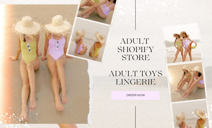 Gig Preview - Design shopify website for adult products toys and lingerie wears store