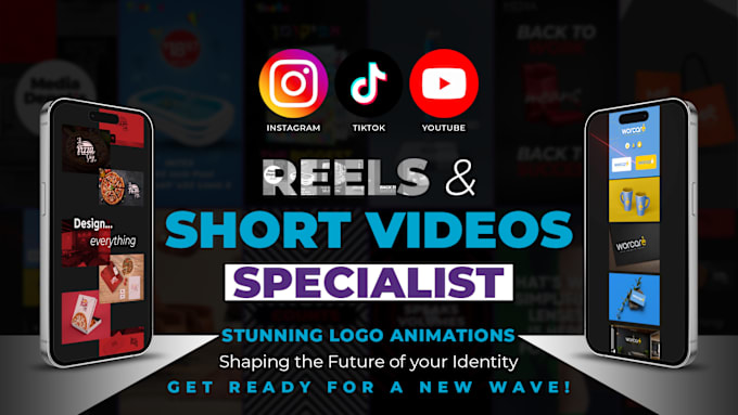 Gig Preview - Create stunning reels and logo animations