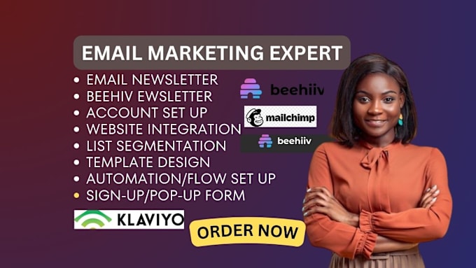 Gig Preview - Setup beehiiv account beehiiv email newsletter email template beehiiv automation