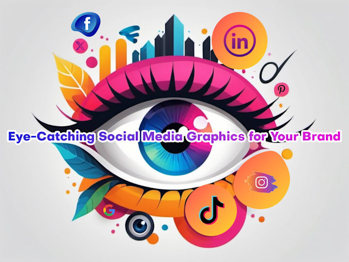 Gig Preview - Create eye catching social media graphics for your brand