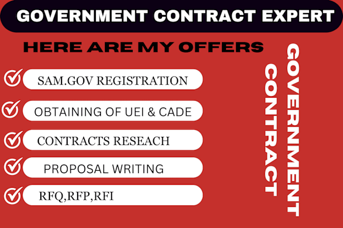 Gig Preview - Write to win government contract, bid proposal, rfp, technical proposal writing