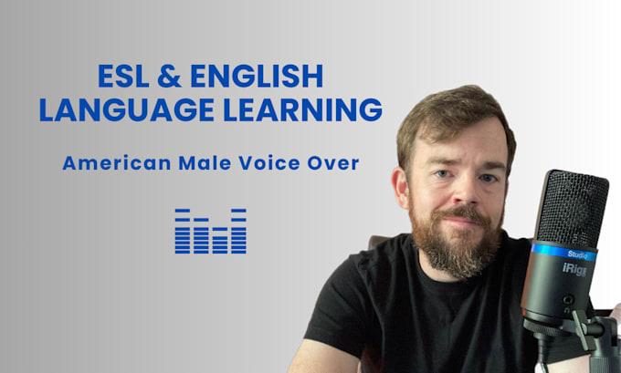 Gig Preview - Record a voice over for your esl or ell content