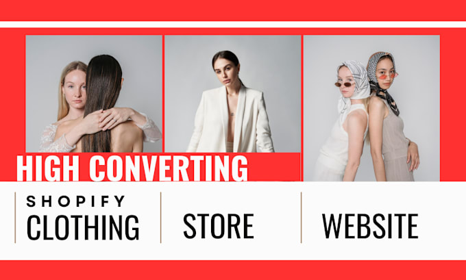 Gig Preview - Set up dropshipping website,  shopify expert, fashion store, clothing website