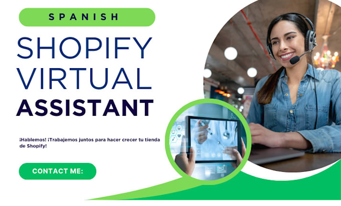 Bestseller - be your spanish shopify virtual assistant shopify manager marketing expert