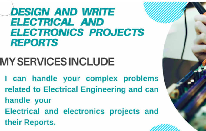 Gig Preview - Electrical engineering assignments tasks and projects