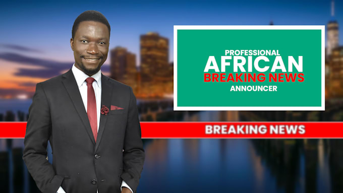 Gig Preview - Deliver a breaking news spokesperson video