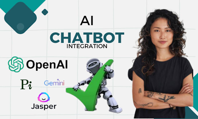 Gig Preview - Setup an ai chatbot automation on your website integrating zapier api