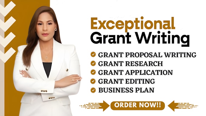 Gig Preview - Do grant writing, apply for grants, grant research, grant proposals