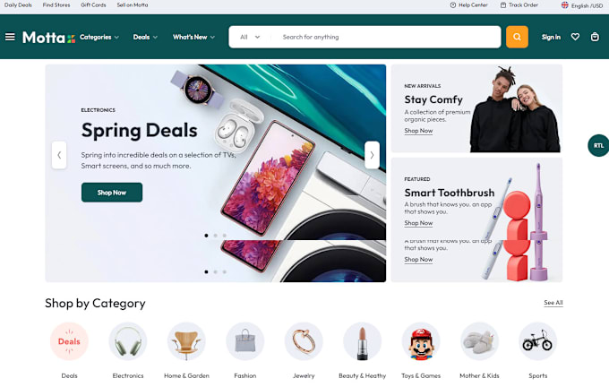 Gig Preview - Design bigcommerce dropshipping store bigcommerce marketing bigcommerce website