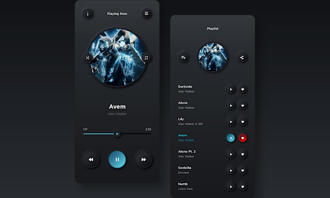 Gig Preview - Build audio app, ,music player, music streaming application