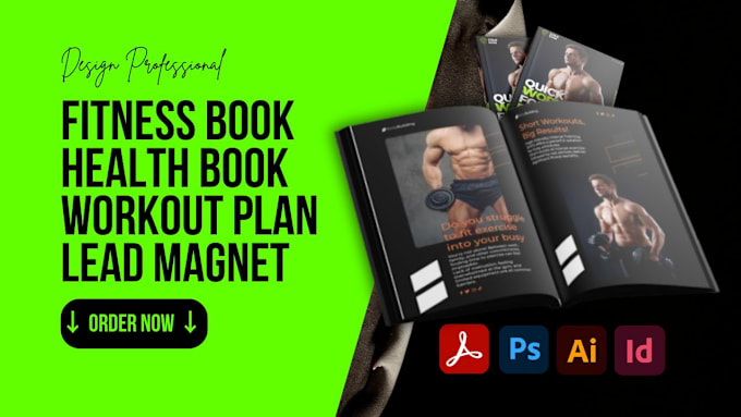 Gig Preview - Design canva health, fitness ebook, medical ebook, lead magnet, workout plan